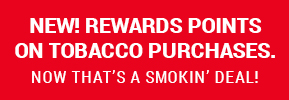 CEFCO Rewards Tobacco Points
